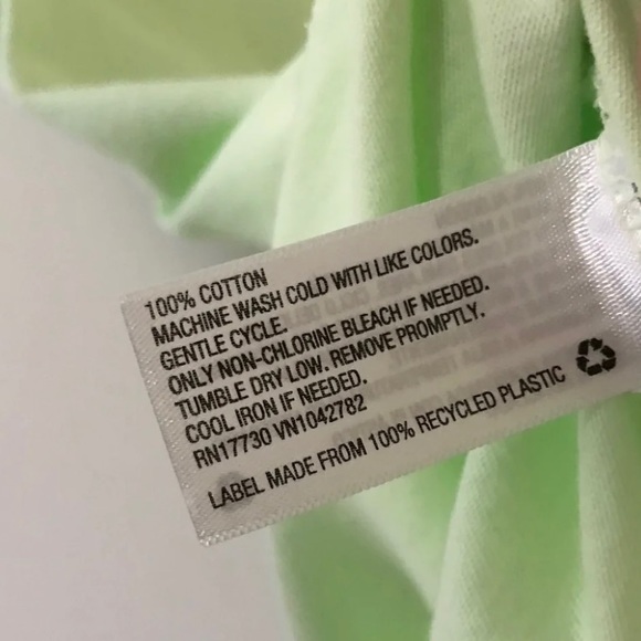 Light Green Boxy T-Shirt Size M NWT - Picture 5 of 8